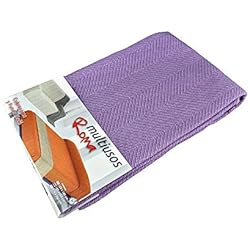 Cubrecama Morado ENERGY TEX-HOME - Ares - Colcha CUBRECAMAS Multiusos SOFÁ (230_x_260_cm, Morado)