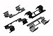 Carlson Quality Brake Parts P1011 Brake Pad Installation Kit