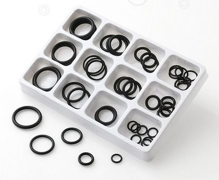各種機器のガスケットに。水、ガス、油等、流体のシールとして完全密封。ゴム製　Ｏリ…