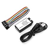 saleae logic analyzer software  USB Logic Analyzer-Geräteset Mini Digital Pocket Size 8-Kanal-Eingangsspeicher 24 MHz für eine Vielzahl von Decodierungsfunktionen