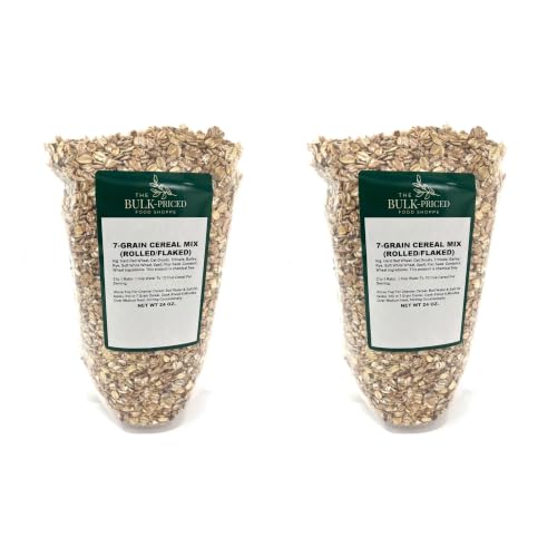 7-Grain Cereal Mix (Rolled/Flaked) (24oz. Resealable Zip Lock Stand Up Bag) (Pack of 2) image 5