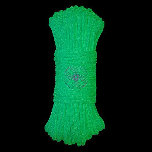 Craft County Glow In The Dark Zesty 21 Strand Luminous 550 Paracord – For Diy Bracelets, Lanyards, And Jewelry (Blue, 100 Feet) #TOP4