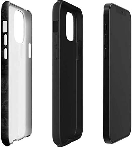 Skinit Impact Phone Case Compatible with iPhone 12 Pro Max - Officially Licensed NFL Minnesota Vikings Black & White Design