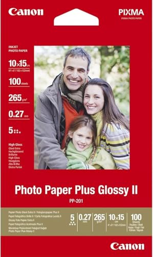 Papier photo Canon PP-201 créez vos albums de famille avec des tirages brillants