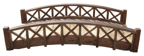 Samsgazebos Mb-Sb6-T Garden Bridge, 6-Feet, Brown #TOP1