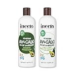 Inecto Avocado Shampoo and Conditioner Set – Natural Sulfate Free Shampoo with Avocado Oil