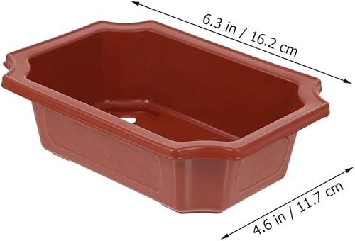 Miniatura 9 de Yardwe 40 macetas de cultivo de plantas de cultivo de bonsái, macetas de cerámica para bonsái, maceta de cerámica para suculentas, macetas para