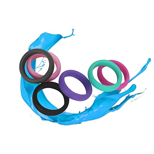Anillos de silicona deportivos para boda 18 unidades miniatura 7