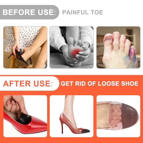 Rellenos para Zapatos Ajustables 4 Piezas Qianyu miniatura 6