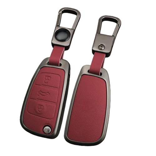 U[ԗp[gL[P[XJo[ ƌ݊ Audi A1 A3 8P A4 A5 A6 C7 A7 S3 S7 S8 R8 Q2 Q3 Q5 Q7 Q8 SQ5 TT RS3 RS6 L[`F[Ή(A-red chain)