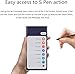 S Pen S24 Ultra (with-Bluetooth) Replacement for Samsung Galaxy S24 Ultra 5G, Touch Stylus Pen + Replacement Tips/Nibs (Violet)