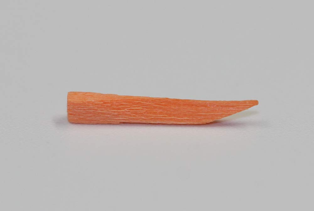 SDent® 2 Boxes = 200pcs Orange Dental Natural Wooden Ploy Interdental Wedges Endodontics Disposable Diastema Wooden Poly Wedges for Endodontic