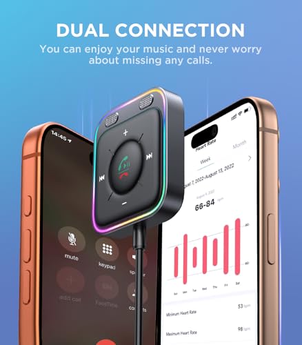 JOYROOM Bluetooth 6.0 AUX Car Adapter