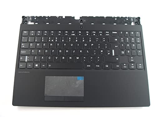 Image of Parts for Lenovo Legion Y540-15IRH PG0 Palmrest Keyboard Bezel with UK-English Backlit Keyboard 5CB0U42726