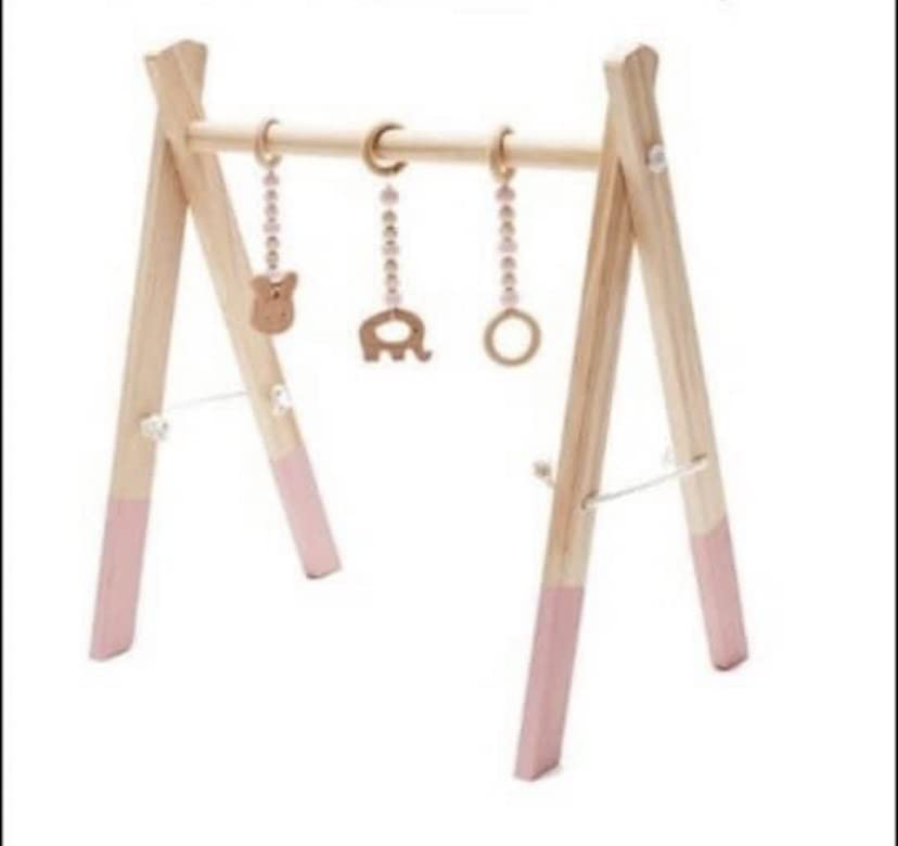 Baby Play Gym (Powder Pink)