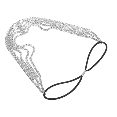 LIFKOME Multi Layer Rhinestone Headband for Women Creative Haircut Decoration Comfortable Fit for Parties Design present for Friends and Family