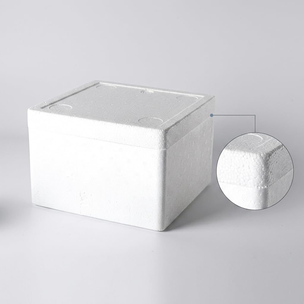 Homyl Custodia Medica Isolata Borsa Termica Contenitore Scatola Farmaci con Isolamento in Schiuma Pressurizzata Adatta a Trasporto Vaccini Forniture Mediche
