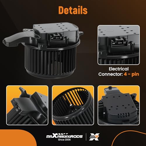 Image of maXpeedingrods A /C Heater Blower Motor for Kenwor T170 T270 T370 Peterbilt 579 2013 14-2017