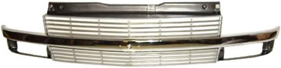 Sherman Replacement Part Compatible with Chevrolet Astro Van Grille Assembly (Partslink Number GM1200371)