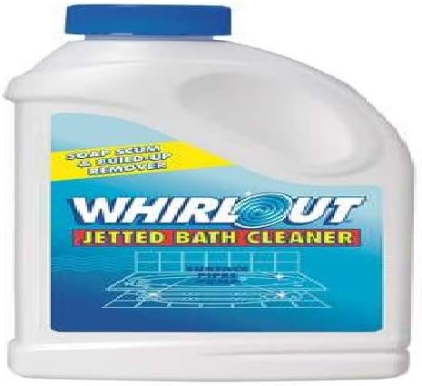 Whirlout WO06N Jetted Bath Cleaner 22oz (1.375 lbs.) Self Cleaning Action Formulated to Clean Hot Tubs, Spas, Whirlpools & Jetted Bathtubs (3 Packs of 22oz)