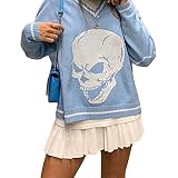 Women Casual Long Sleeve Knitted Sweaters Streetwear Oversized Chunky Pullover Argyle Plaid Knit Jum