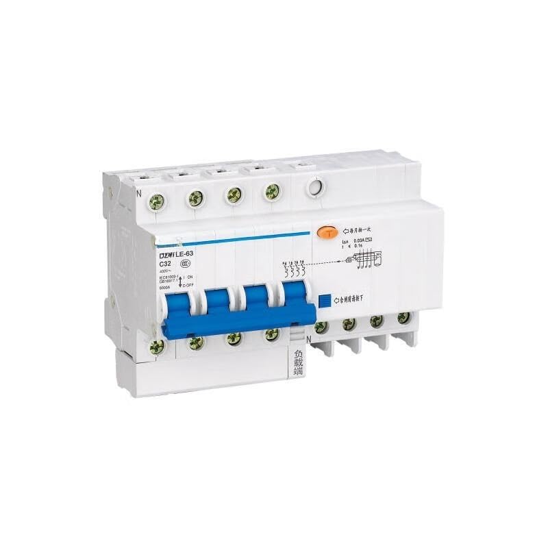 Disjoncteur de fuite pour protéger la cuisine DZ47LE-63 4P C32
