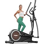 Niceday Elliptical Exercise Machine, Elliptical Machine for Home, Magnetic Elliptical Trainer with 15.5IN-19IN Stride, 16 Resistance Levels, 400LBS Loading Capacity, Support Kinomap APP