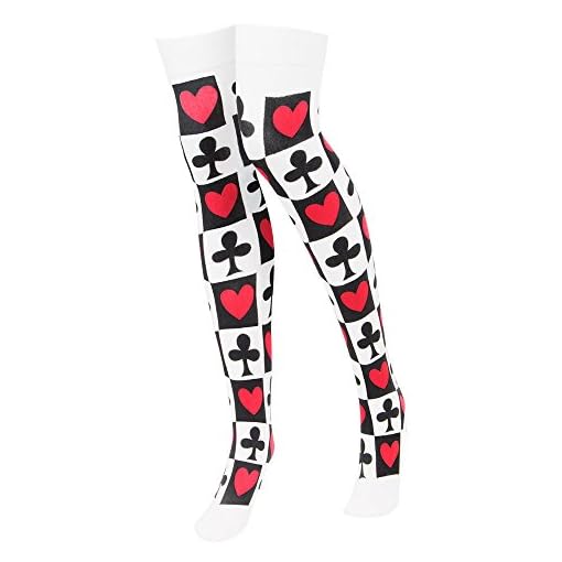 Hauntlook Adult Costume Card Suit Tights - Image 4