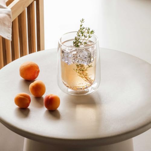 Set de 2 Mugs Latte Macchiato 11.75 oz de Vidrio Borosilicato miniatura 2