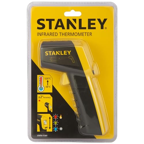 STANLEY STHT0-77365 High Accuracy Industrial Digital Infrared Thermometer With -38°C To 520°C Temperature Range & IP 20 For Dust Protection, 6 Months Warranty (Not for human body temperature) - Image 2 thumbnail