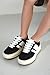 Project Cloud Platform Girls Sneakers - Lightweight Memory Foam Insole Lace-up Kids Shoes with Trendy Styles - Non-Slip Fashion Platform Boys and Girls Shoes (Little Nita, BLK,1)