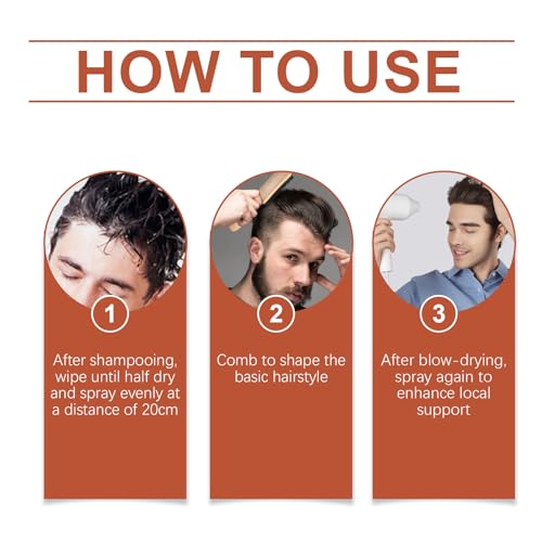 Spray para dar volumen y textura al cabello para hombres miniatura 7