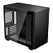 Produktbild AeroCool Stormfront Mini-Tower Case, Gaming PC Gehäuse, 7 Lüftersteckplätze, belüftetes Mesh-Frontpanel, kompatibel mit Micro-ATX und Mini-ITX Motherboards, Seitenfenster aus Temperglas, Schwarz
