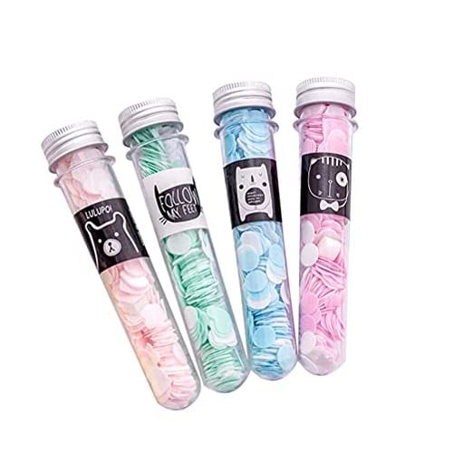 Prostuff.In Paper Soap Strips For Travel || Tube Shape Flavour Design Scented Soap For Handwash (Pack of 4)