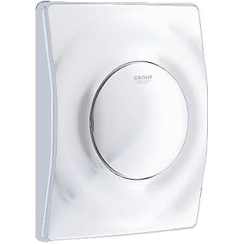 GROHE 37018SH0 Surf Top Plate, Silver