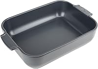 Vista 5 de Peugeot Appolia - Plato rectangular para hornear (12.6 in, 12 pulgadas), color negro satinado