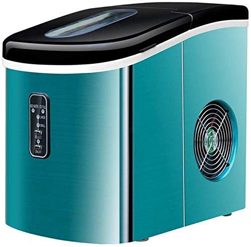 MHGD Edelstahl-Eismaschine, Arbeitsplatte, 1,5 lbs Eisspeicher, 35 lbs/24 h Eiswürfel bereit / 10 Minuten, Eismaschine… – Bild 3