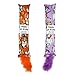 Jumpaws 2 Pack Natural Interactive Catnip Cat Kicker with Feathers, Bite Resistant Chew Toy, Crinkle Kicker, Accessories for Indoor Cat