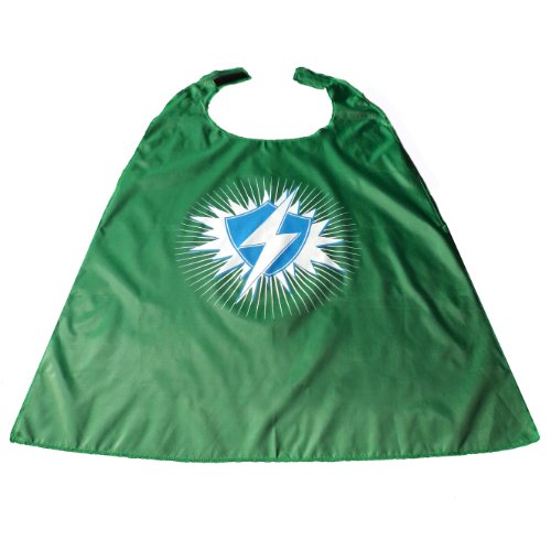 WeGlow International WGI Green Super Hero Capes, Small (2 Capes)