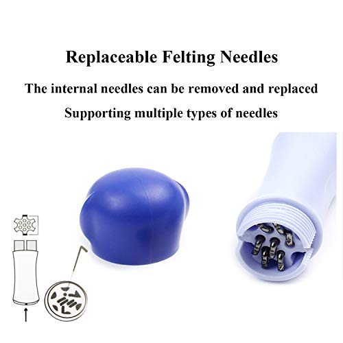 Needle Felting, Felting Needle Tool With 7 Needles, Needle Felting Stitch Punch Tool - Wool Felt Needle Tools - Felting Starter Kit For Diy Patchwork & Craft - Make Beautiful Felt Animals & Patterns #TOP4