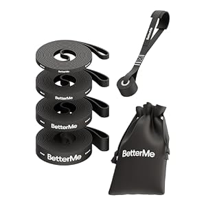 BetterMe Power Bands – Heavy Duty Resistance Bands for Working Out – Long Loop Resistance Bands for Strength Training, Pull Up Assistance, Mobility & Stretching