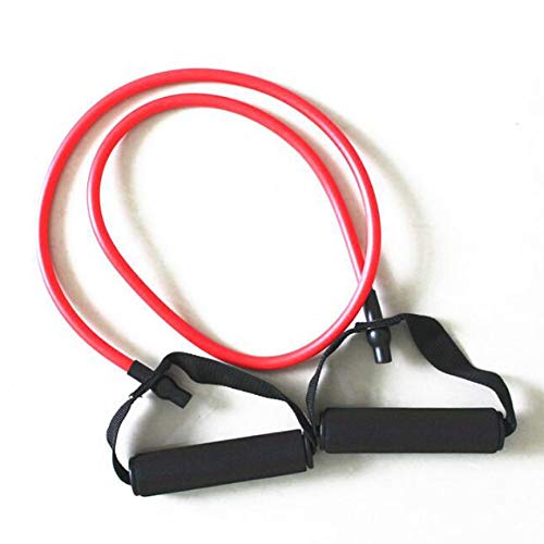 abbybubble Fitness Resistencia Banda Cuerda Tubo Ejercicio elstico para Yoga Pilates Entrenamiento Deportes en casa Cuerda de traccin Gimnasio Herramienta de Ejercicio