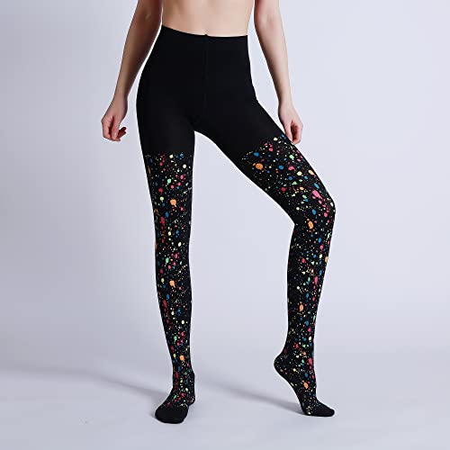 Image of Sahabowi Women Tights, Sheer High Waist Pantyhose, Vintage Control Top Stockings