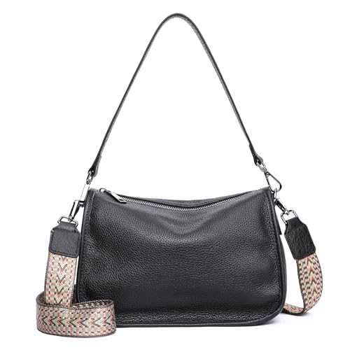 Image of Genuine Leather Womens Crossbody Bag Shoulder Purse Lady Small Hobo Handbag