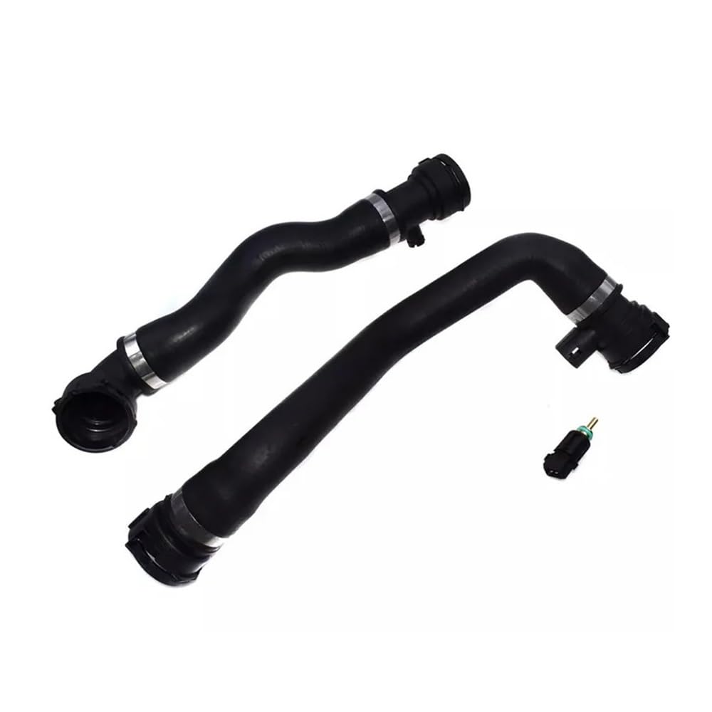 Xntfgnrz 1 Set 17127531581 17127531579 13621433077 Lower Upper Radiator Coolant Hose For E90 E92 128I 328I 325I 330I(1 Set)