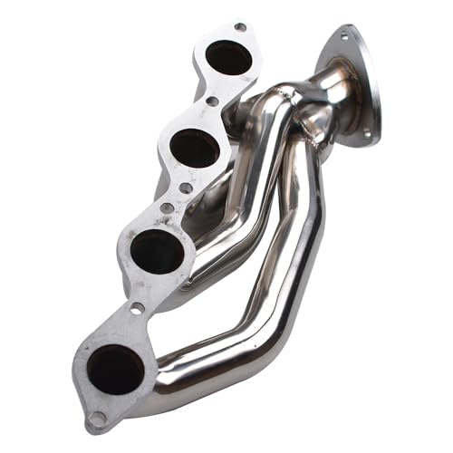 SDonestep Stainless Steel Exhaust Header Manifold For 2000-2006 4.8L 5.3L V8 Chevy GMC Avalanche Silverado Sierra Tahoe 304 Stainless Steel
