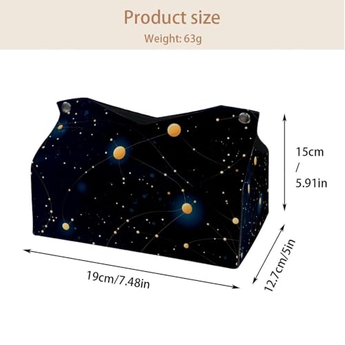 Boîtes à mouchoirs Taurus design chic en lot de 2 pour salons professionnels - 5