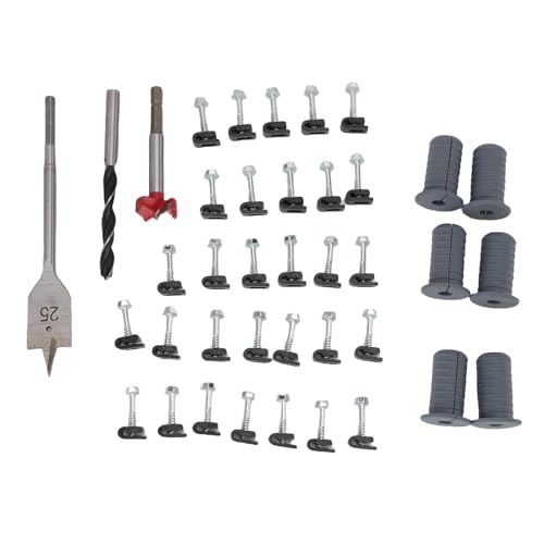 Baxnore �P�[�u�����[�e�B���O�L�b�g�v���t�F�b�V���i���E�H�[���p�X�X���[�z���Z�b�g�A�V���R���O�����b�g6�A�N���b�v30�ƃh�����r�b�g�t���ARV�z�[���I�t�B�X�ݒu�p (�O���[)