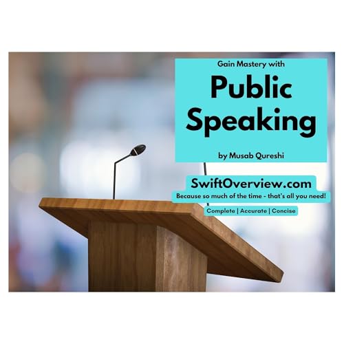 Gain Mastery with Public Speaking Audiolibro Por Musab Qureshi arte de portada