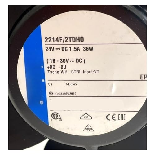 Ventilateur de refroidissement 2214F 2TDHO à haut débit 24V - 2